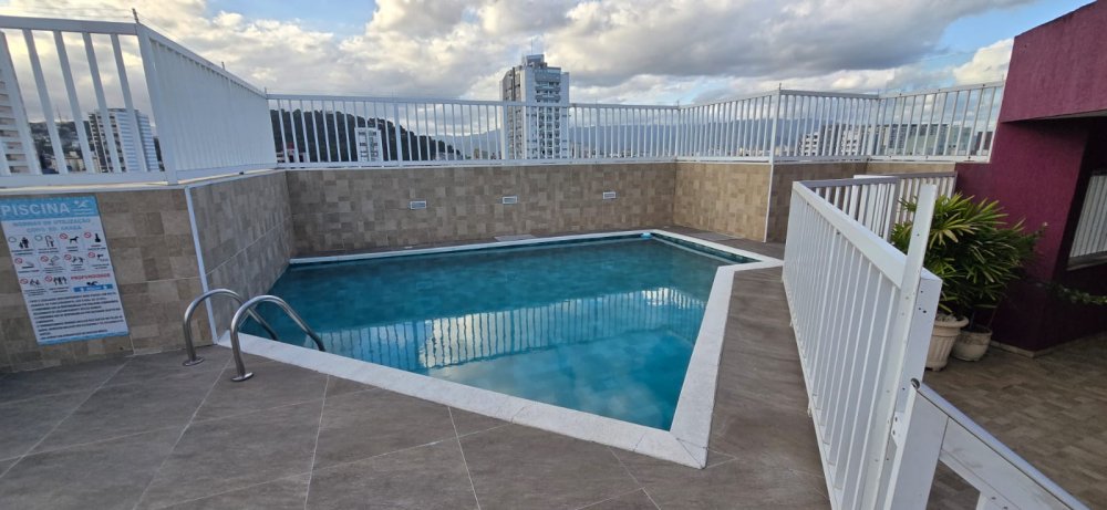 Cobertura Duplex - Venda - Vila Mathias - Santos - SP