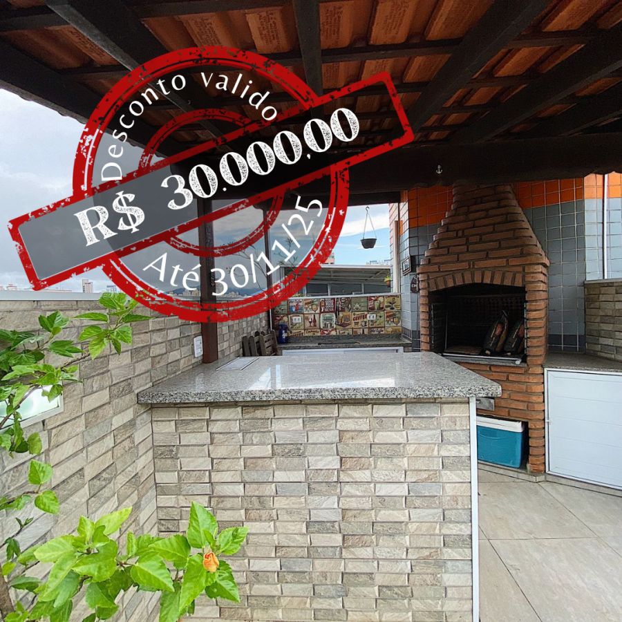 Cobertura Triplex - Venda - Ponta da Praia - Santos - SP