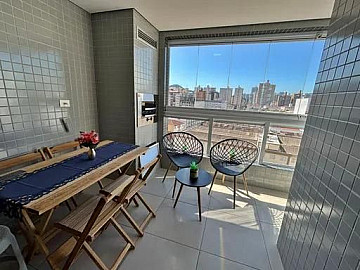 Apartamento com vista panor�mica, 2 quartos, 1 Su�te.