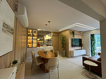 Apto 3 quartos, 1suite 81M� vista livre 2 vagas garagem