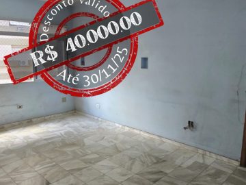 Apto p/ Reforma 3 quartos 1 suite, garagem no Gonzaga