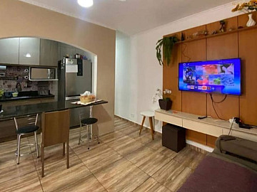 Apto 57,98m� 02 Dorm. T�rreo no Canto do Forte